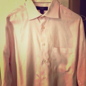 Men’s Wearhouse pink dress shirt